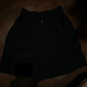 Black High Waisted Shorts
